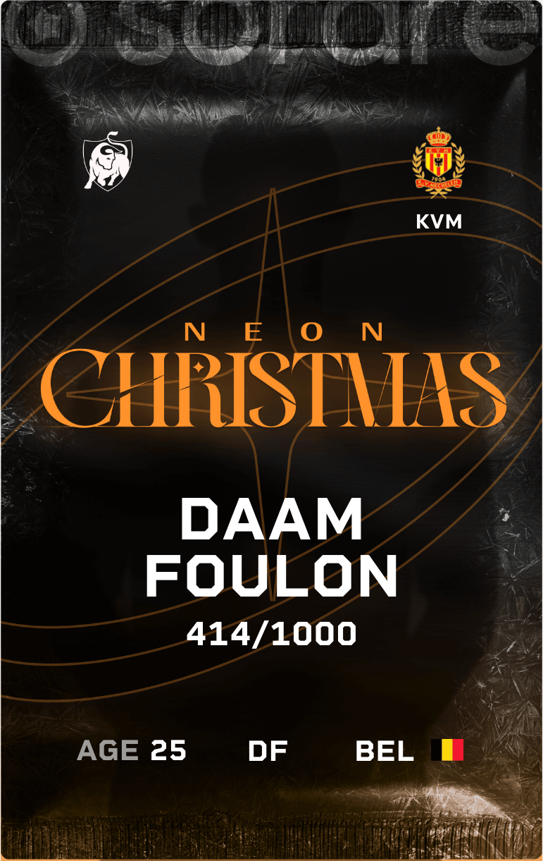 Daam Foulon 2024-25 • Limited 414/1000