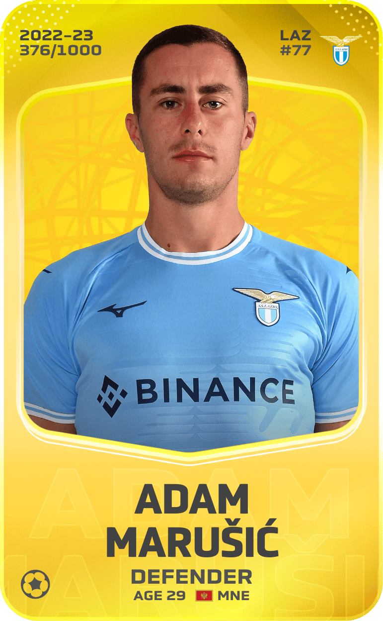 Adam Marušić 2022-23 • Limited 376/1000