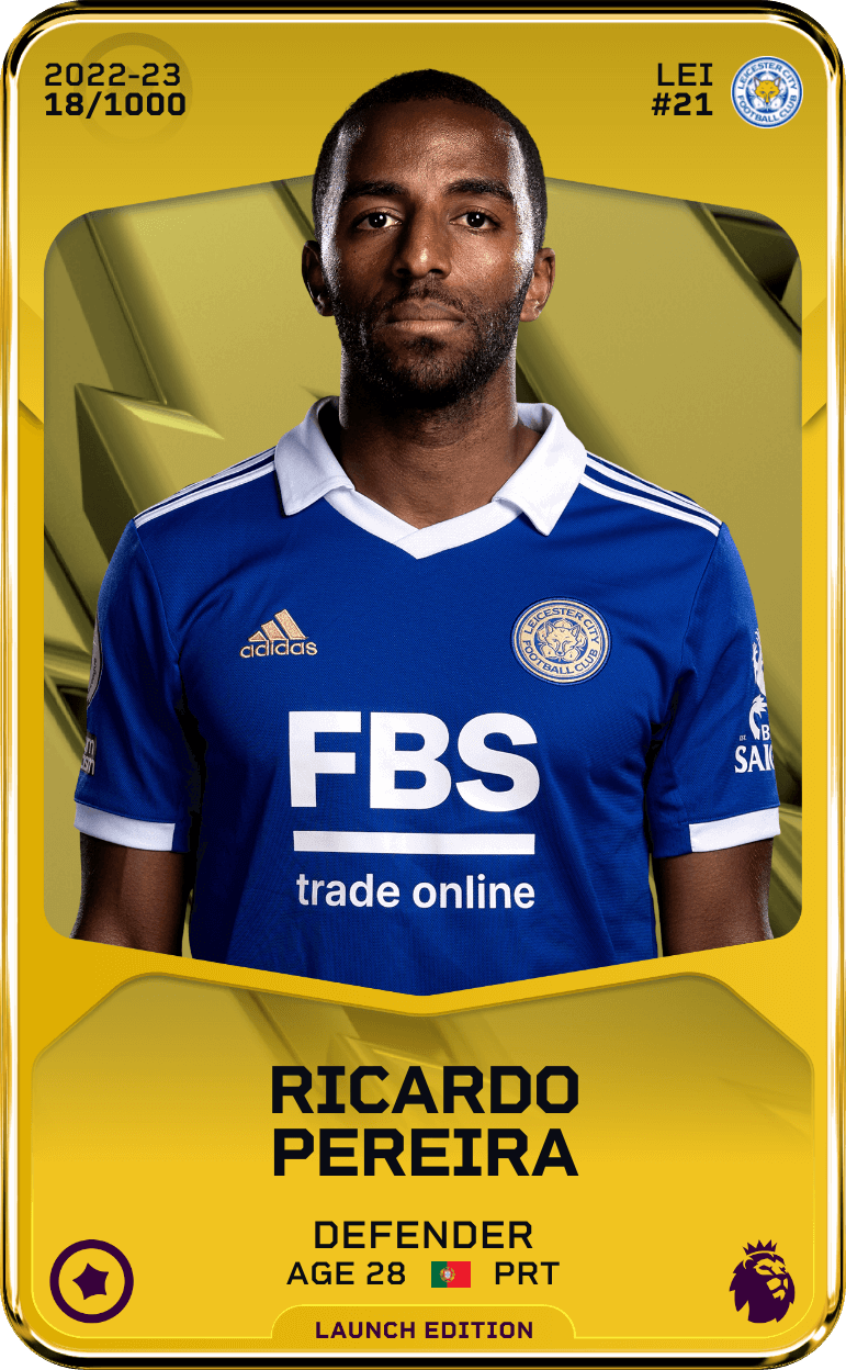 Ricardo Pereira 2022-23 • Limited 18/1000
