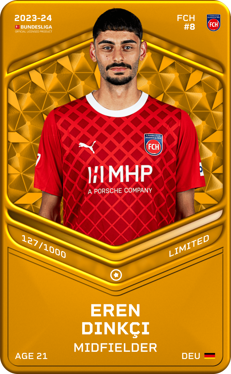 Eren Dinkçi 2023-24 • Limited 127/1000