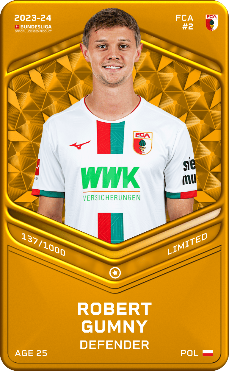 Robert Gumny 2023-24 • Limited 137/1000