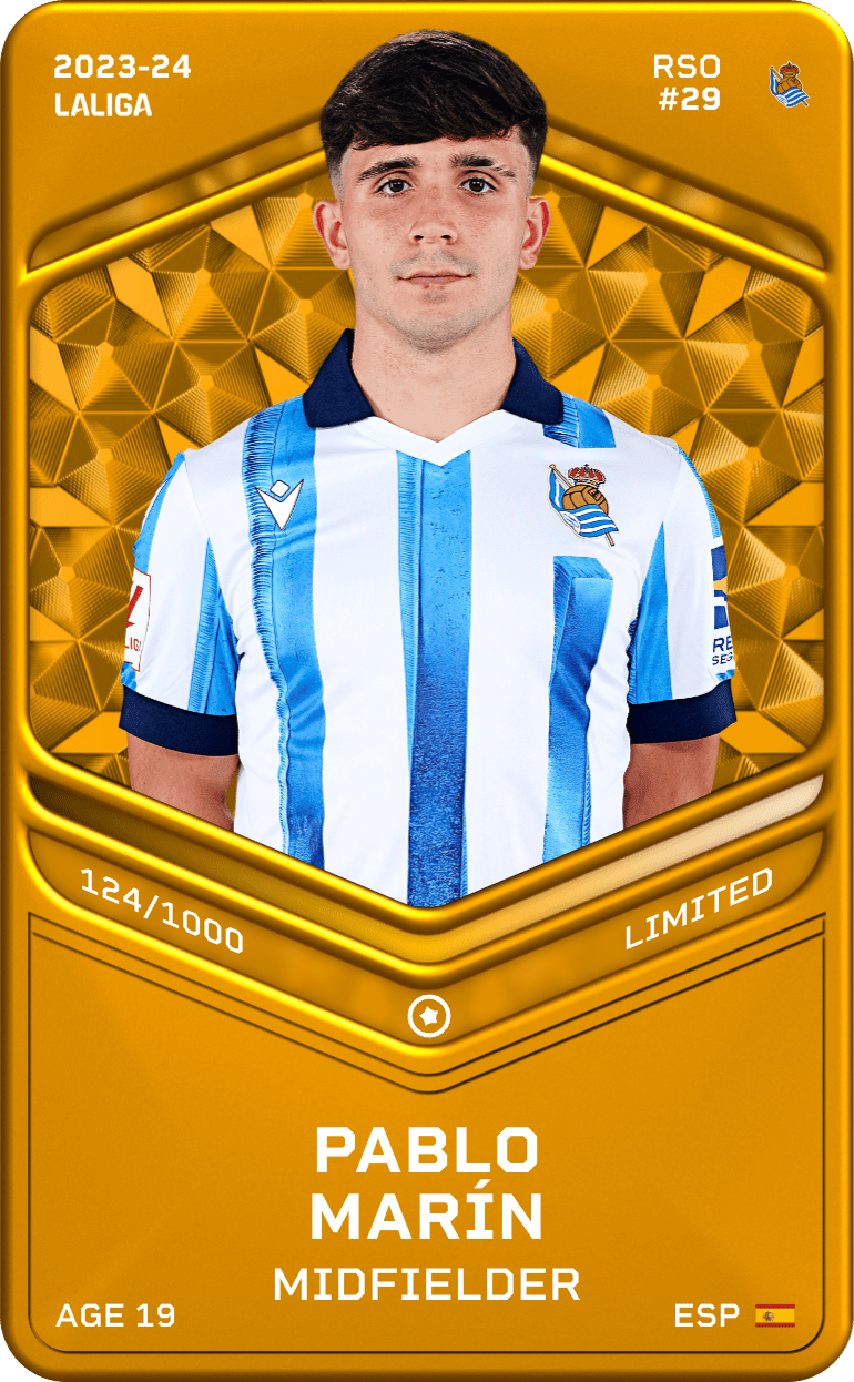 Pablo Marín 2023-24 • Limited 124/1000