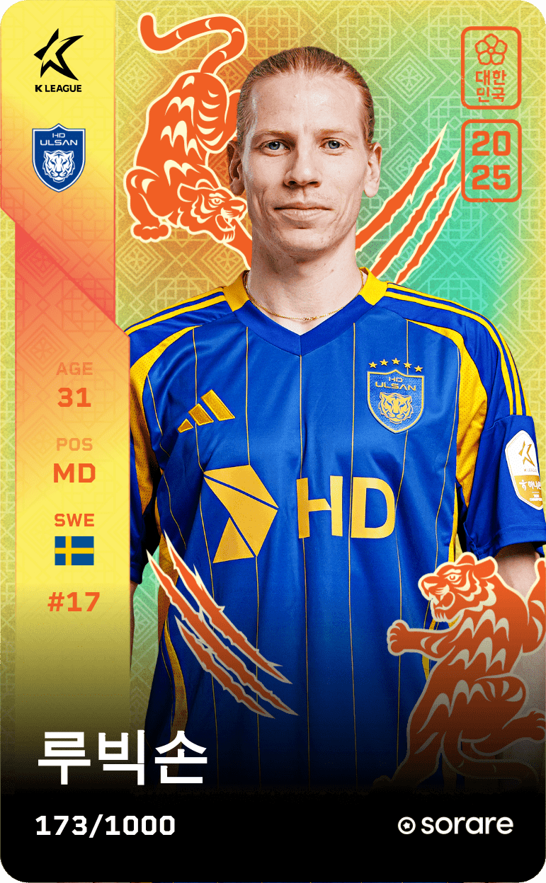 Gustav Ludwigson 2025-26 • Limited 173/1000