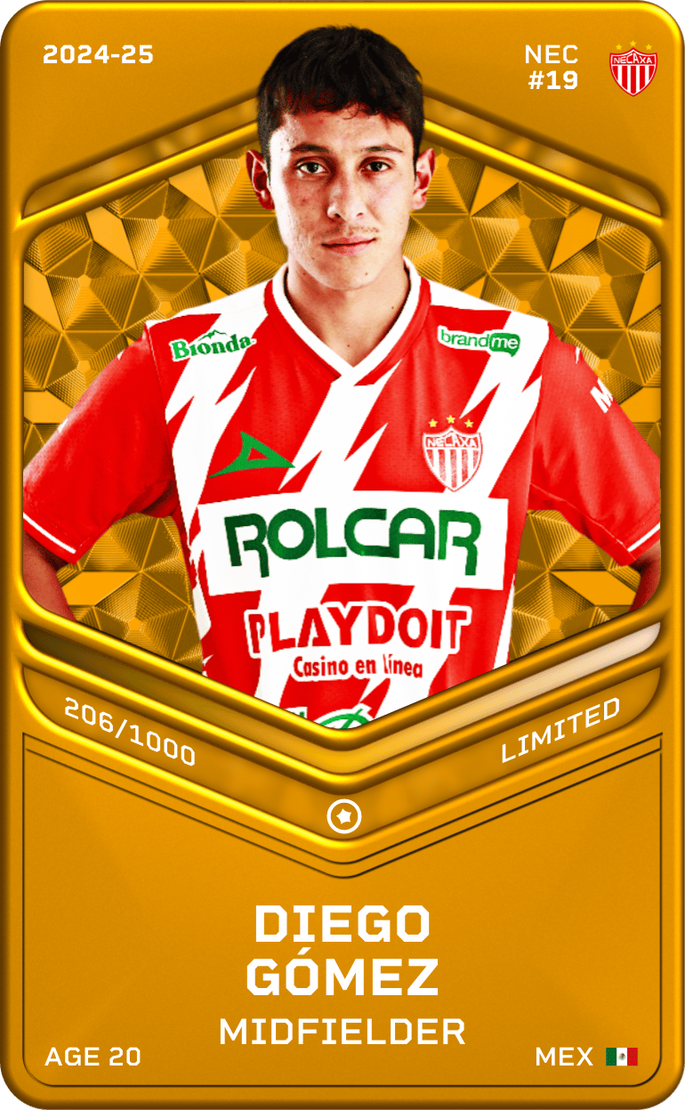 Diego Gómez 2024-25 • Limited 206/1000