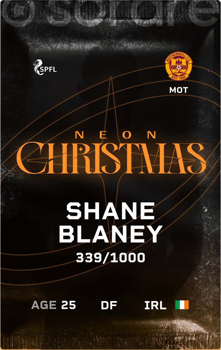 Shane Blaney 2024-25 • Limited 339/1000