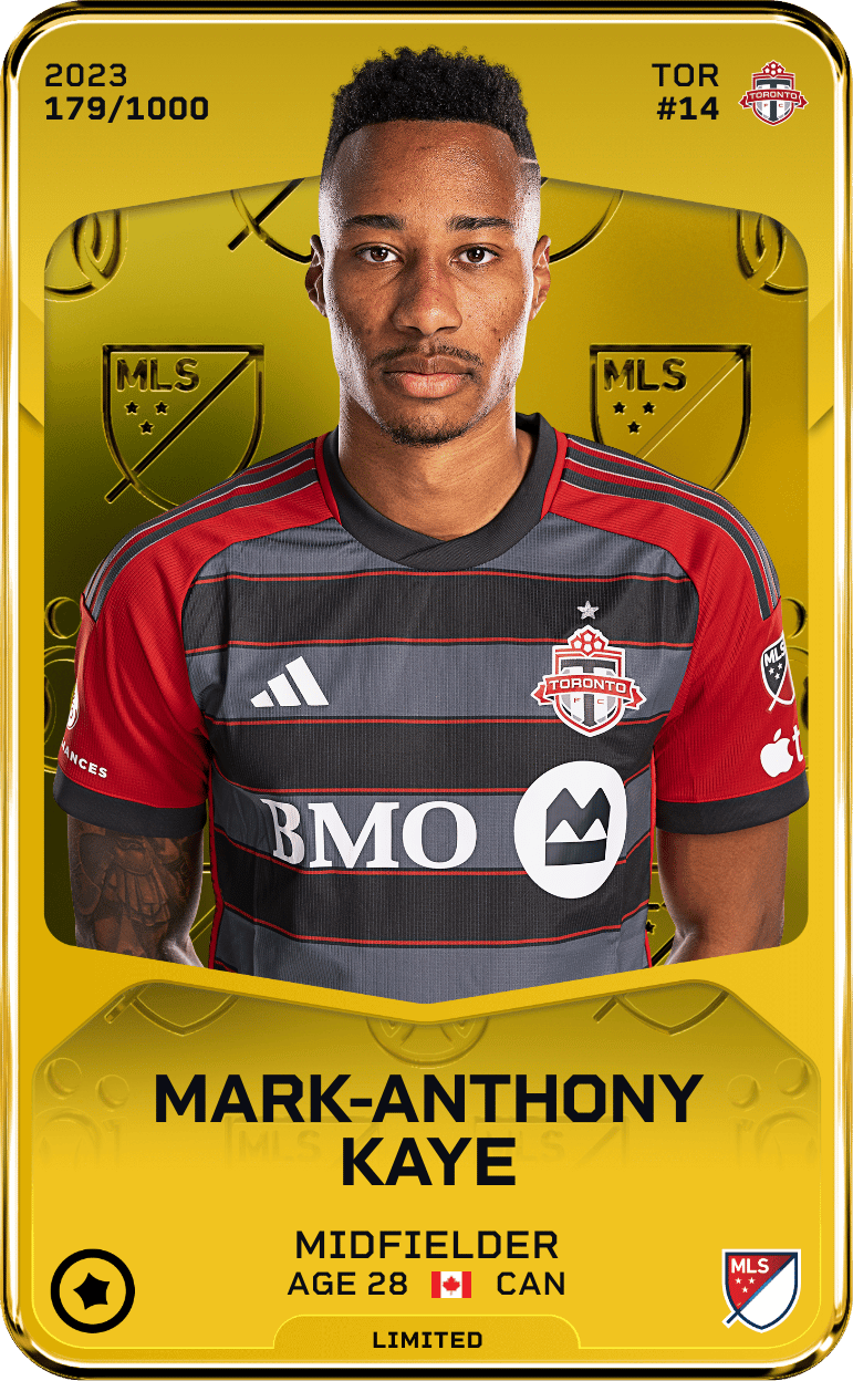 Mark-Anthony Kaye 2023-24 • Limited 179/1000
