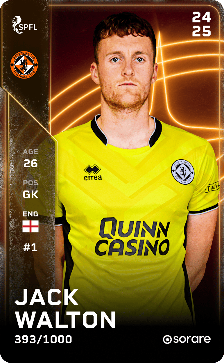 Jack Walton 2024-25 • Limited 393/1000