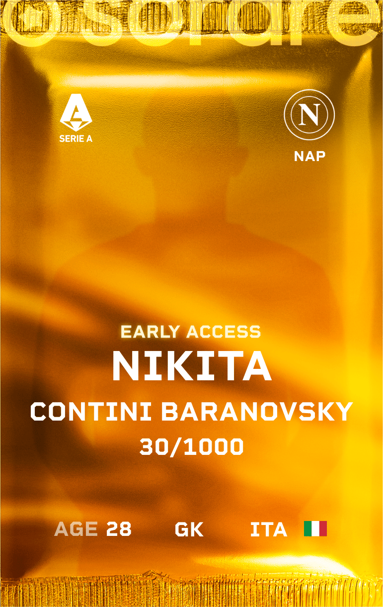 Nikita Contini Baranovsky 2024-25 • Limited 30/1000