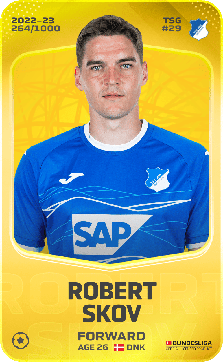 Robert Skov 2022-23 • Limited 264/1000