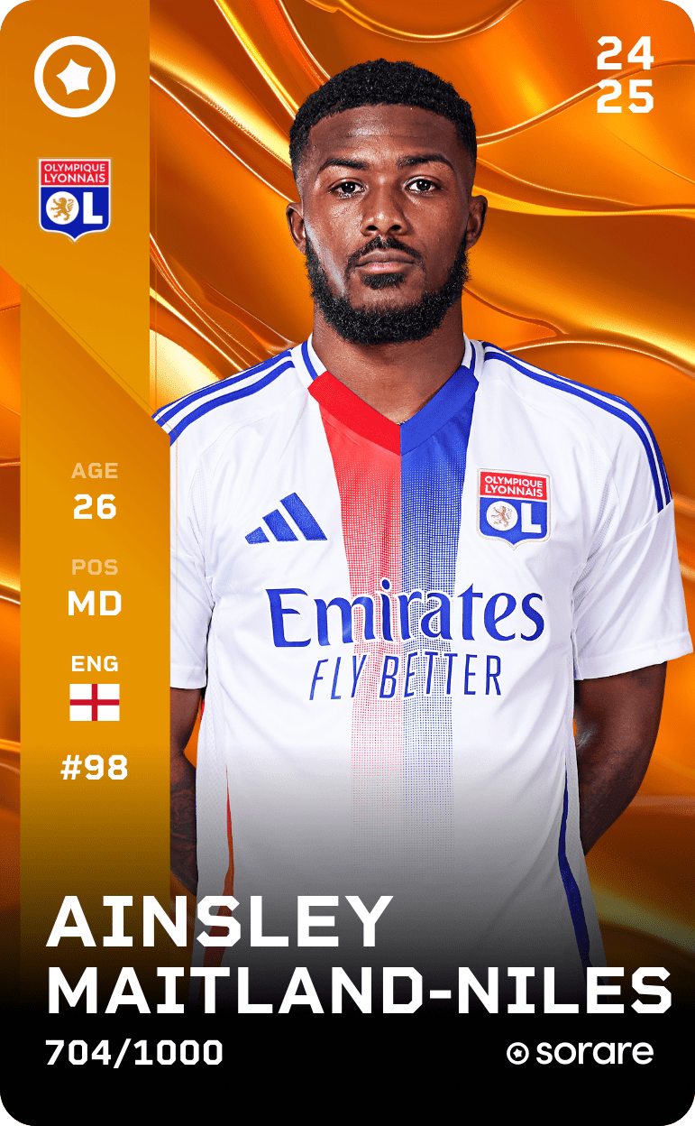 Ainsley Maitland-Niles 2024-25 • Limited 704/1000