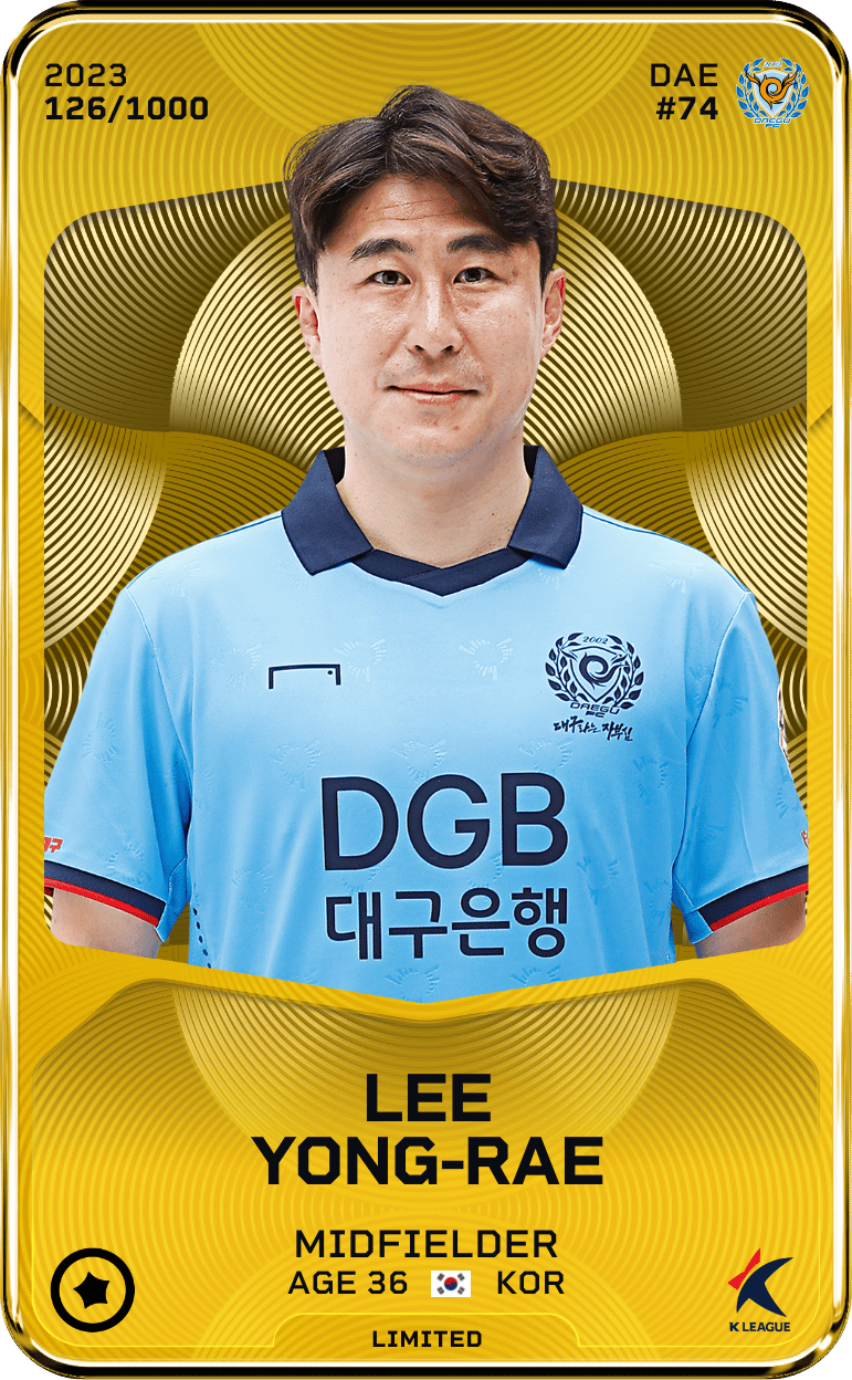 Lee Yong-Rae 2023-24 • Limited 126/1000