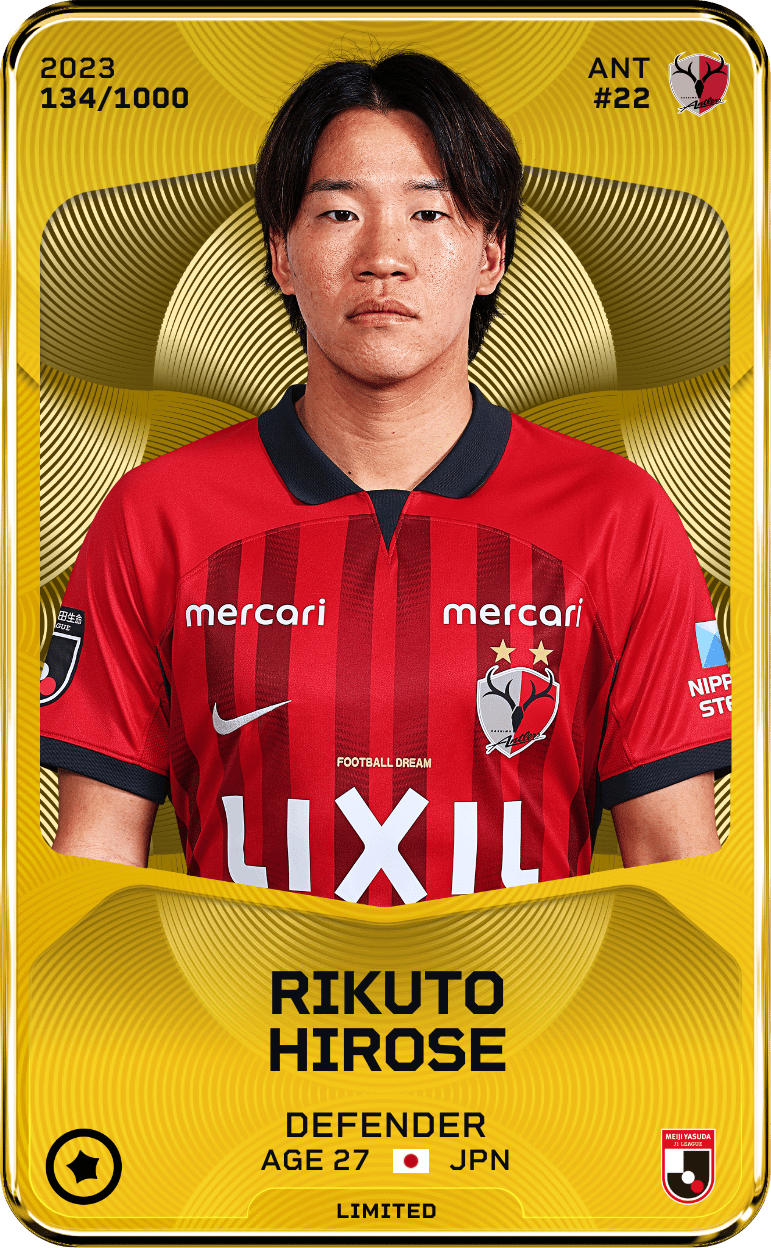 Rikuto Hirose 2023-24 • Limited 134/1000
