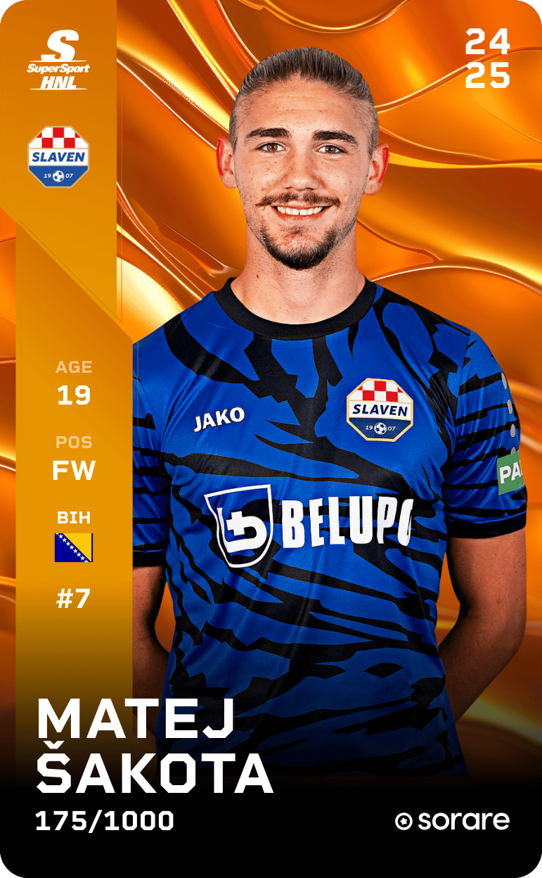 Matej Šakota 2024-25 • Limited 175/1000