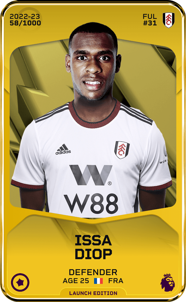 Issa Diop 2022-23 • Limited 58/1000