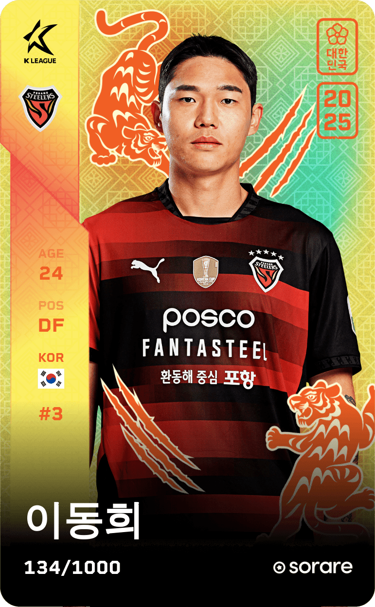 Lee Dong-Hee 2025-26 • Limited 134/1000