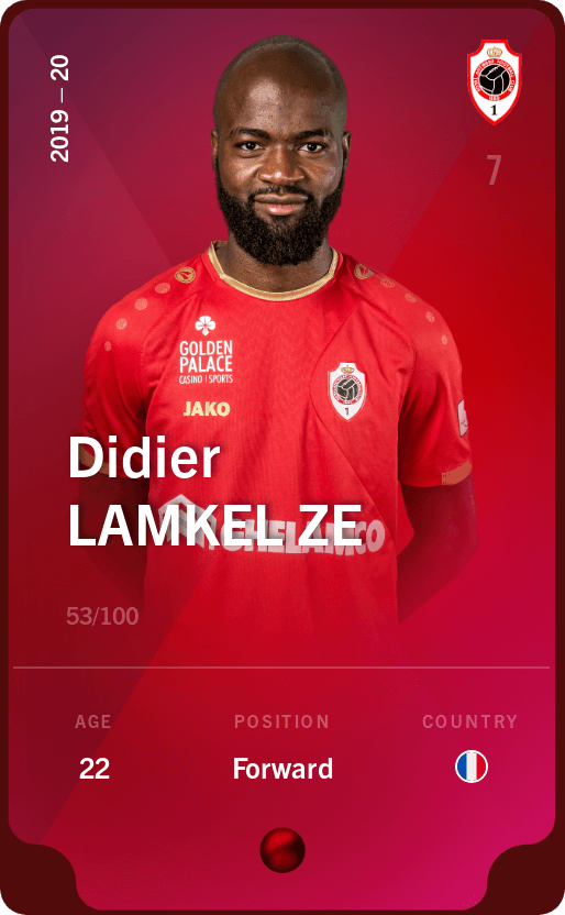 Didier Lamkel Ze 2019 20 Rare 53 100
