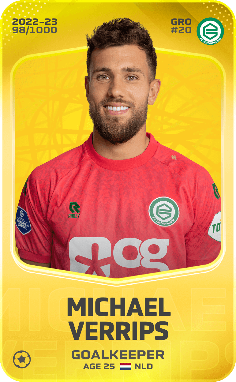 Michael Verrips 2022-23 • Limited 98/1000