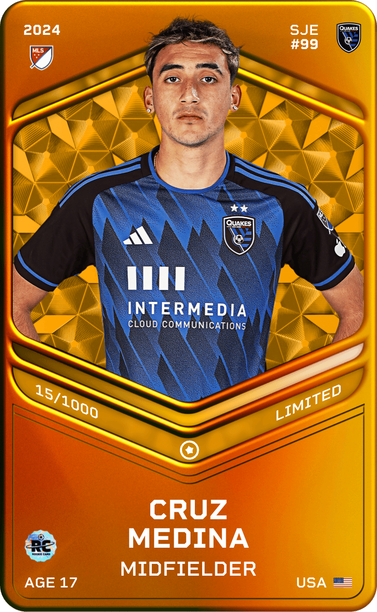 Cruz Medina 2024-25 • Limited 15/1000