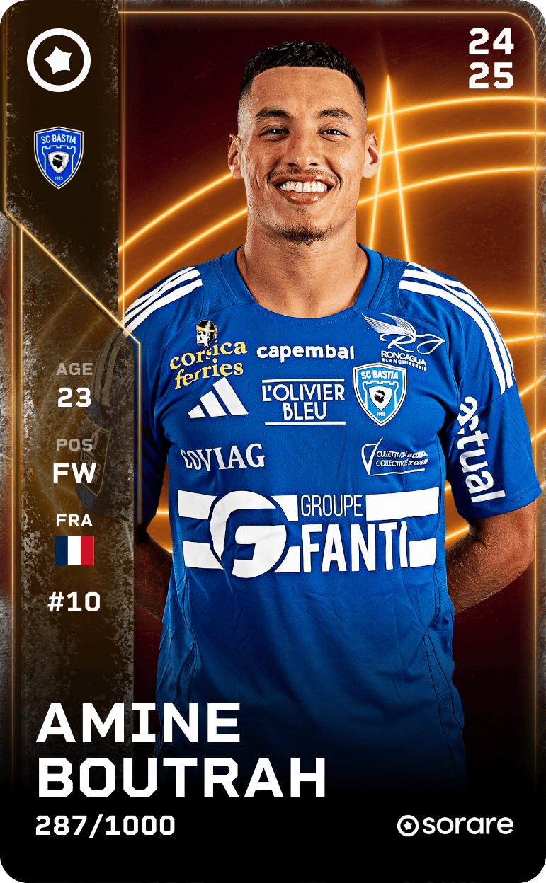 Amine Boutrah 2024-25 • Limited 287/1000