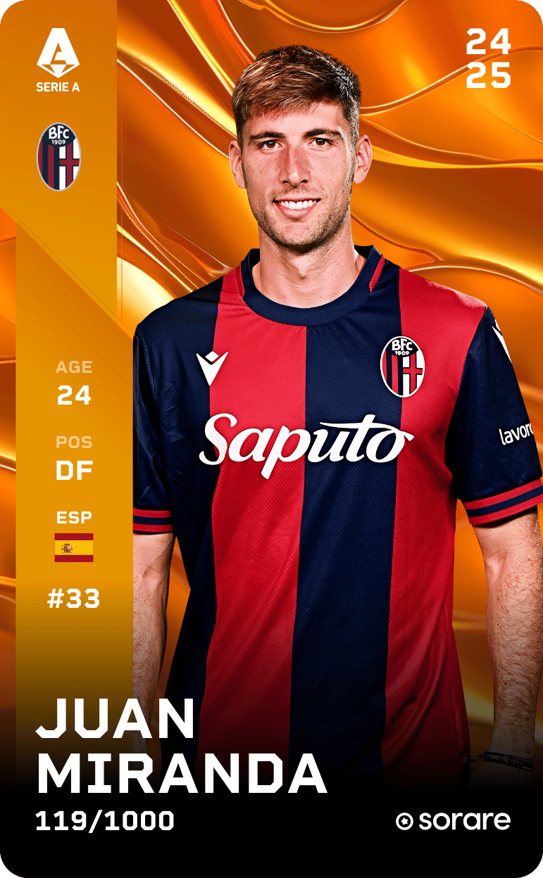 Juan Miranda 2024-25 • Limited 119/1000