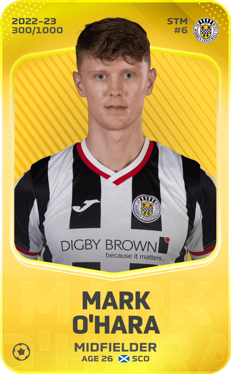Mark O'Hara 2022-23 • Limited 300/1000