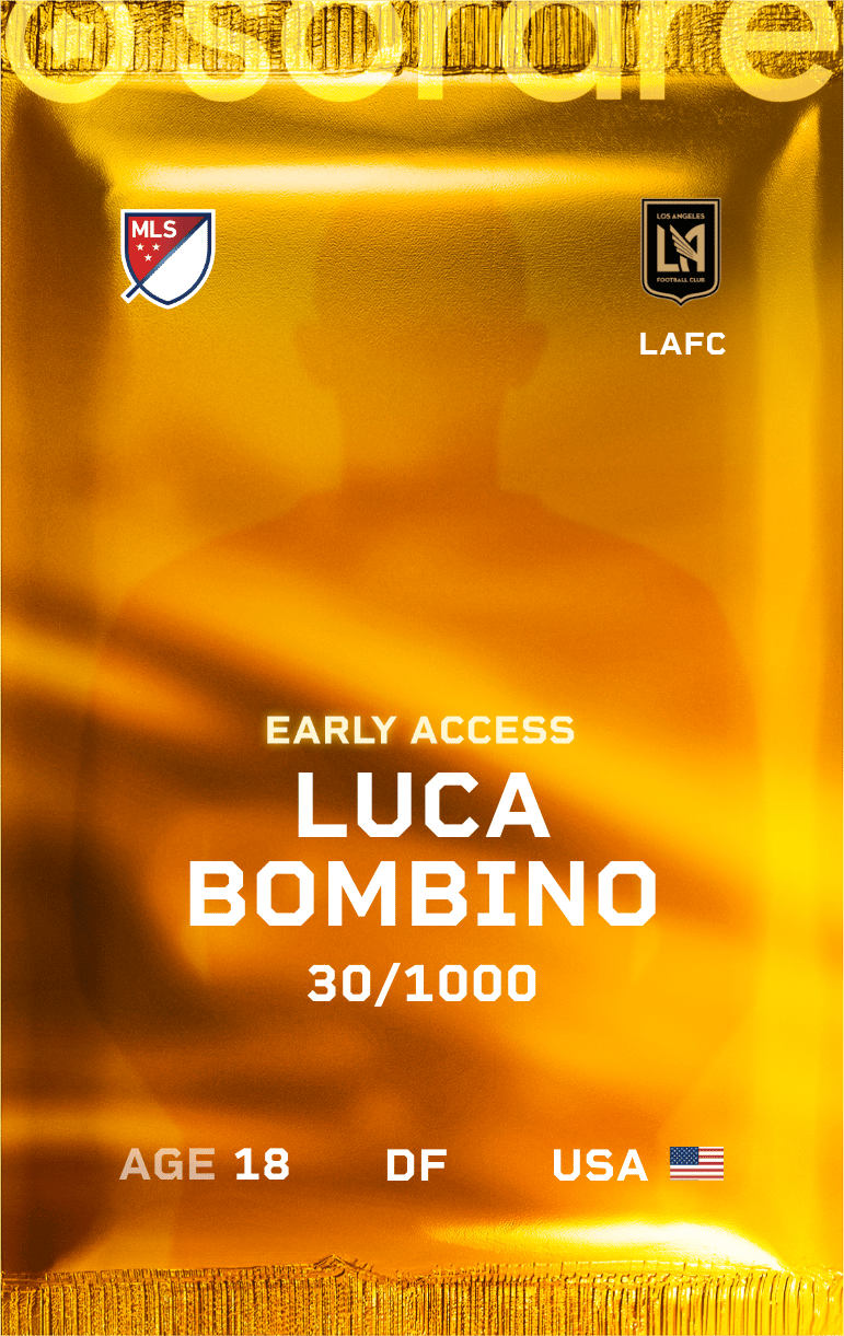 Luca Bombino 2025-26 • Limited 30/1000