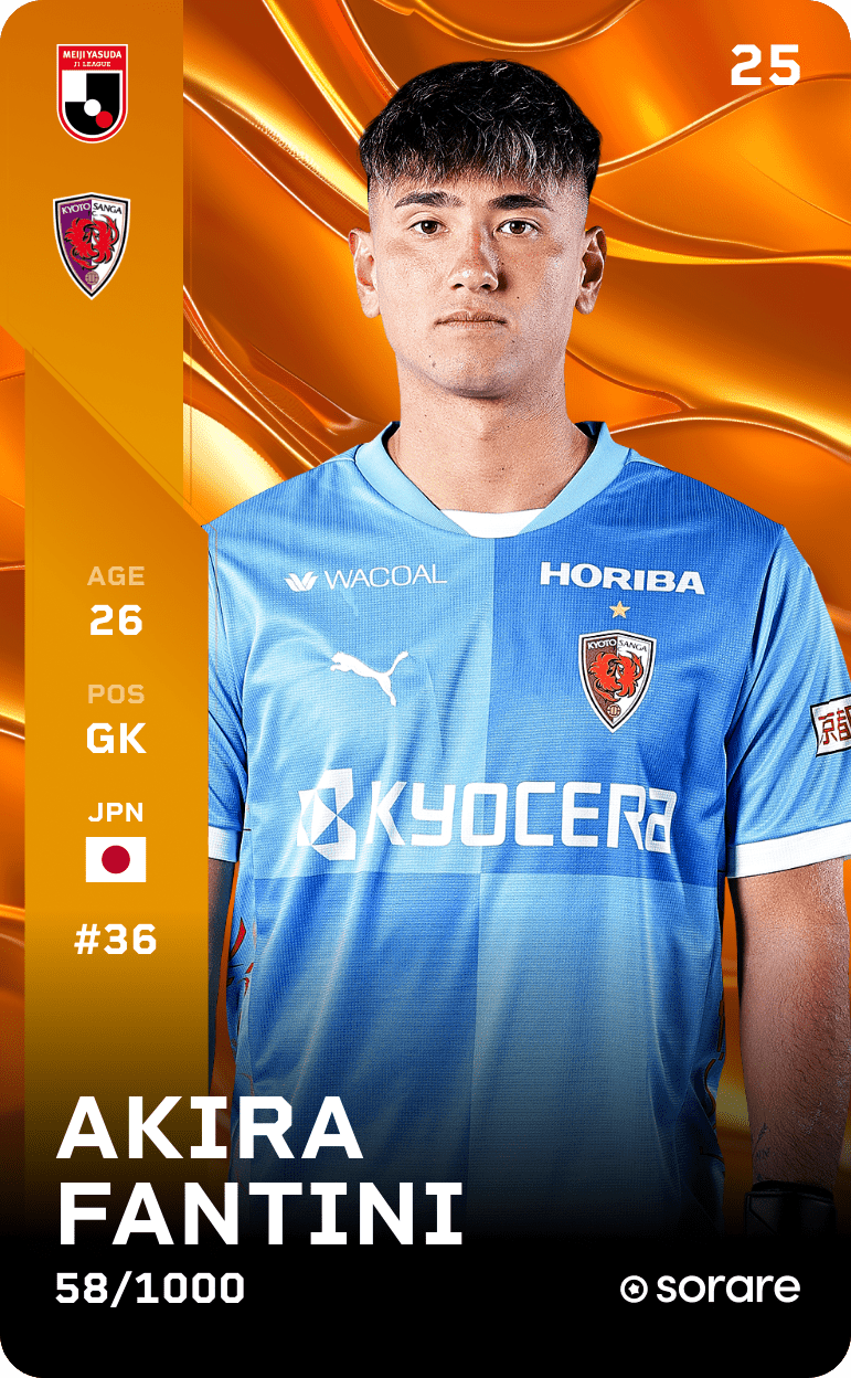 Akira Fantini 2025-26 • Limited 58/1000
