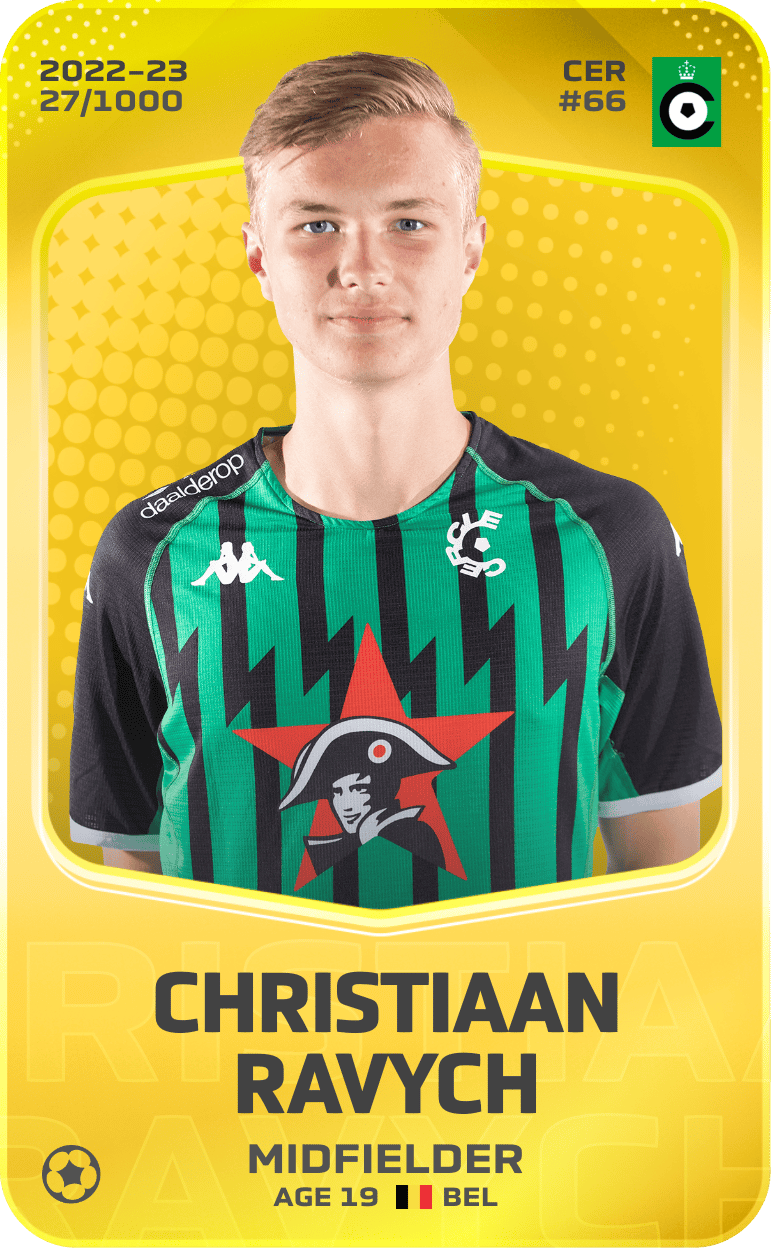 Christiaan Ravych 2022-23 • Limited 27/1000