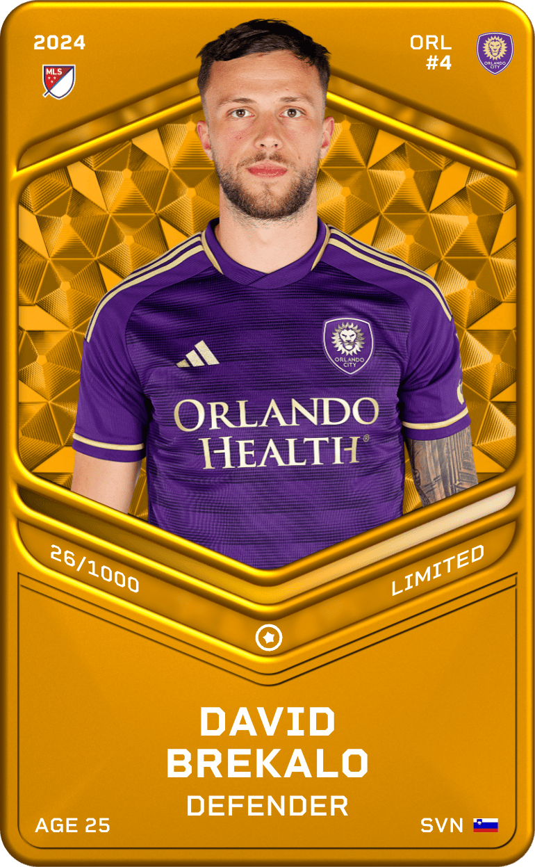 David Brekalo 2024-25 • Limited 26/1000