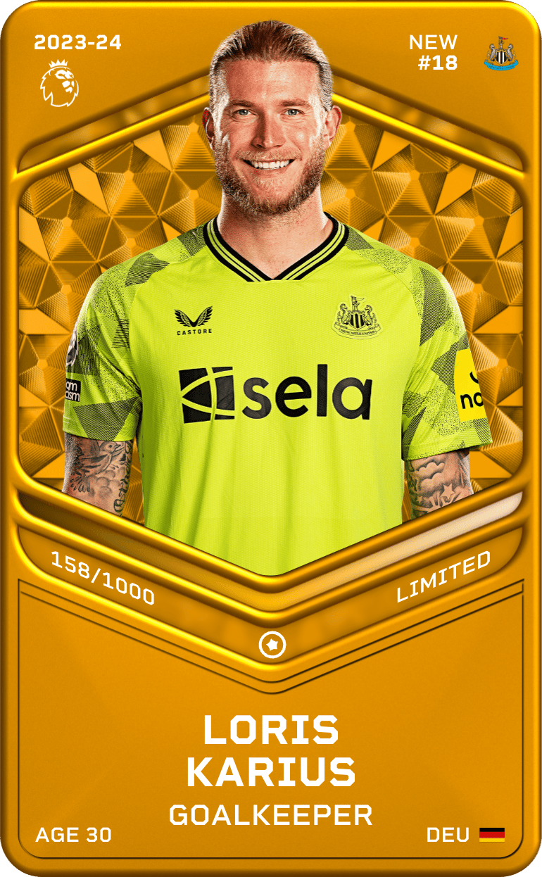 Loris Karius 2023-24 • Limited 158/1000