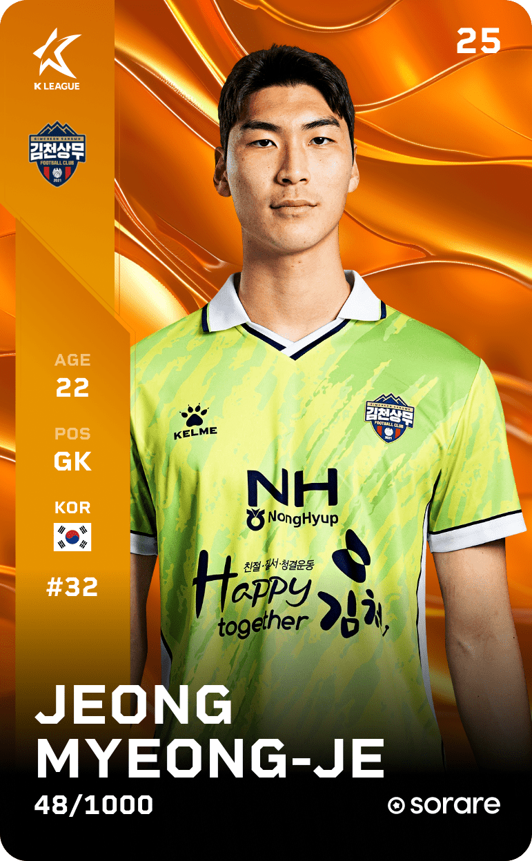 Joung Myung-Jae 2025-26 • Limited 48/1000