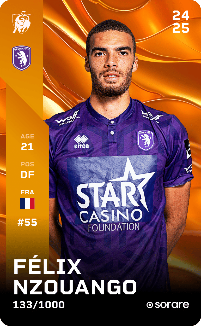 Félix Nzouango 2024-25 • Limited 133/1000