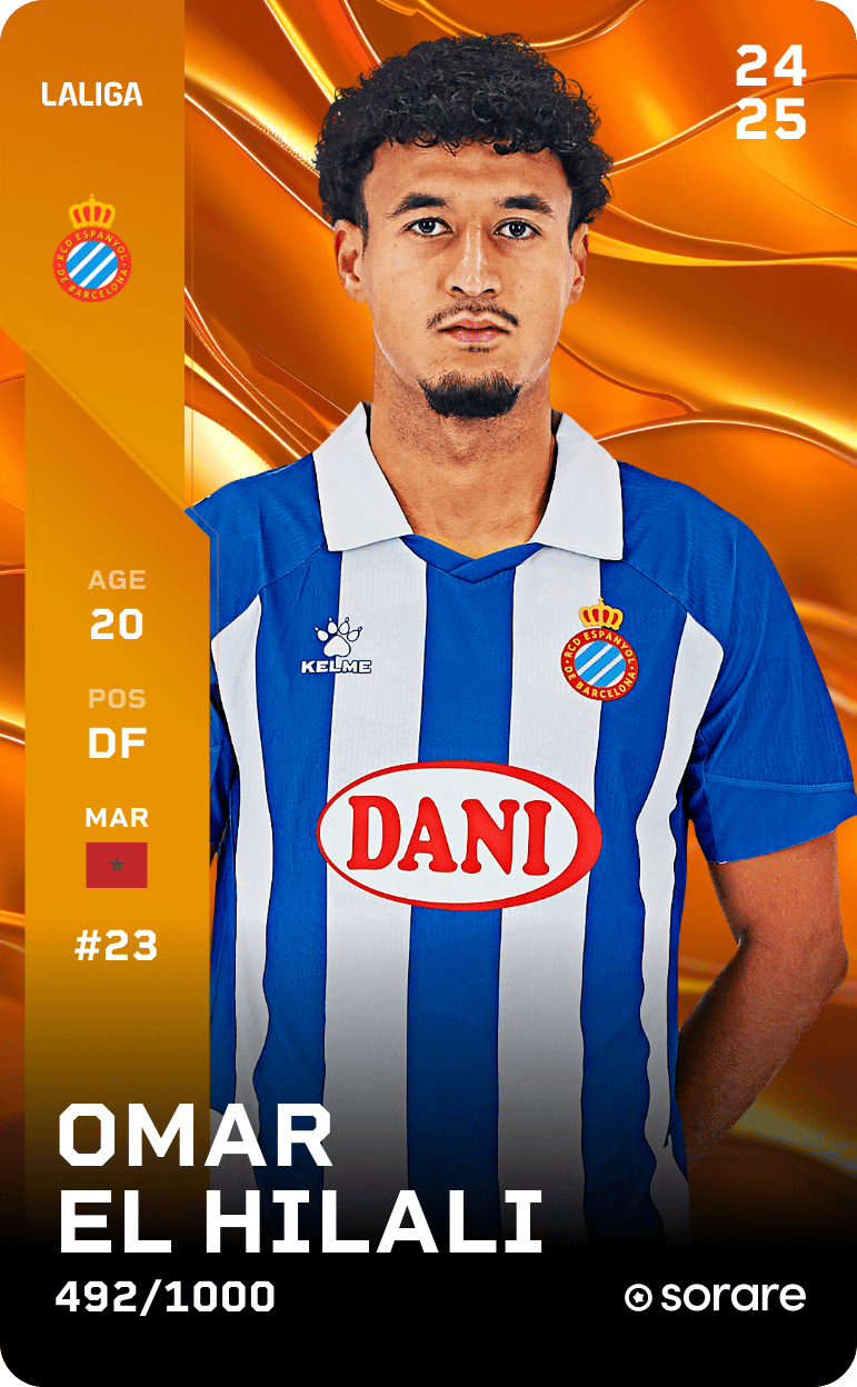 Omar El Hilali 2024-25 • Limited 492/1000