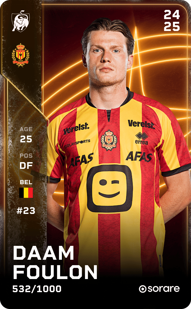 Daam Foulon 2024-25 • Limited 532/1000