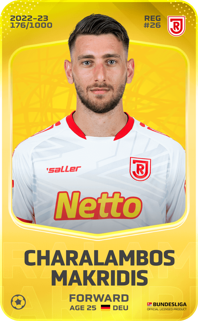 Charalambos Makridis 2022-23 • Limited 176/1000