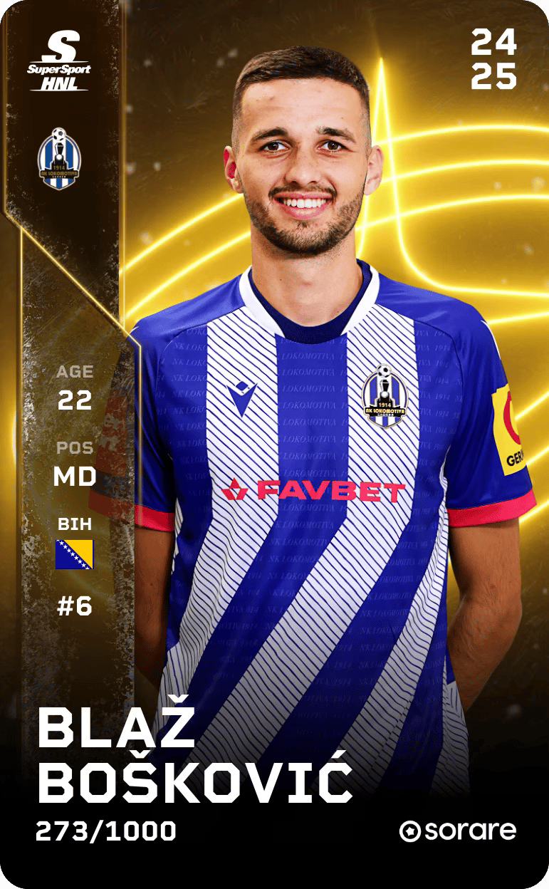 Blaž Bošković 2024-25 • Limited 273/1000