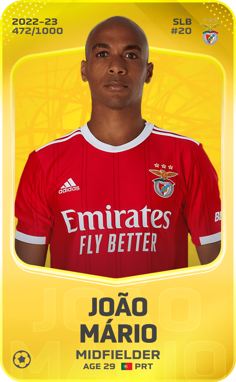 João Mário 2022-23 • Limited 472/1000