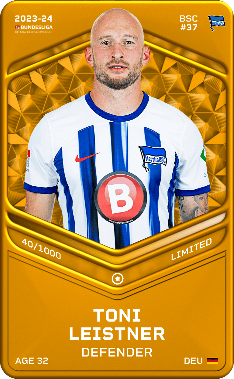 Toni Leistner 2023-24 • Limited 40/1000