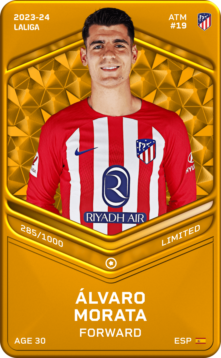 Álvaro Morata 2023-24 • Limited 285/1000
