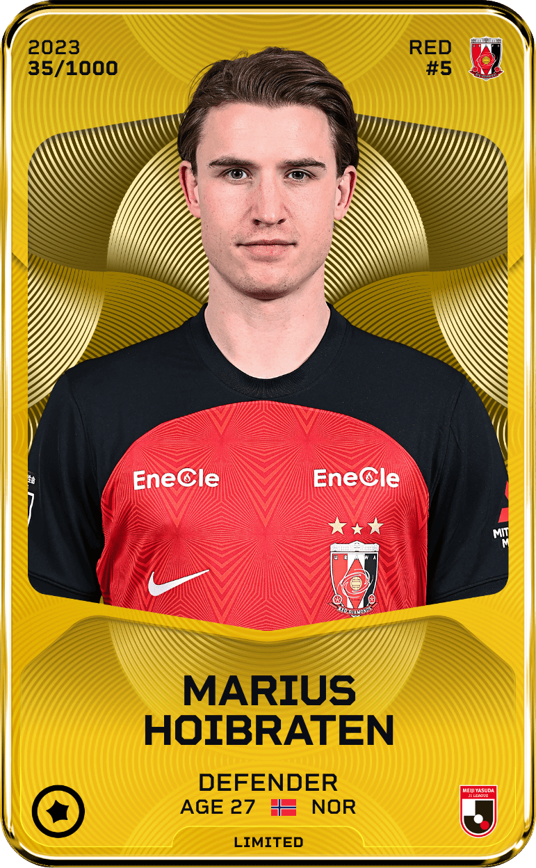 MARIUS HOIBRATEN 2023-24 • Limited 35/1000