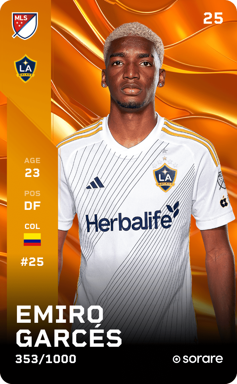 Carlos Garcés 2025-26 • Limited 353/1000