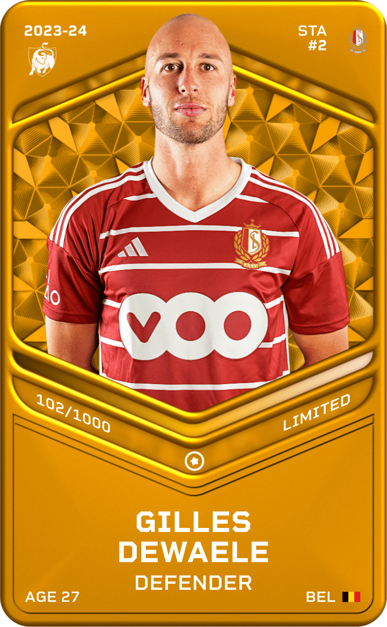 Gilles Dewaele 2023-24 • Limited 102/1000