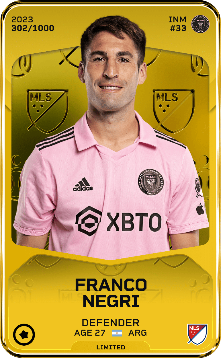 Franco Negri 2023-24 • Limited 302/1000