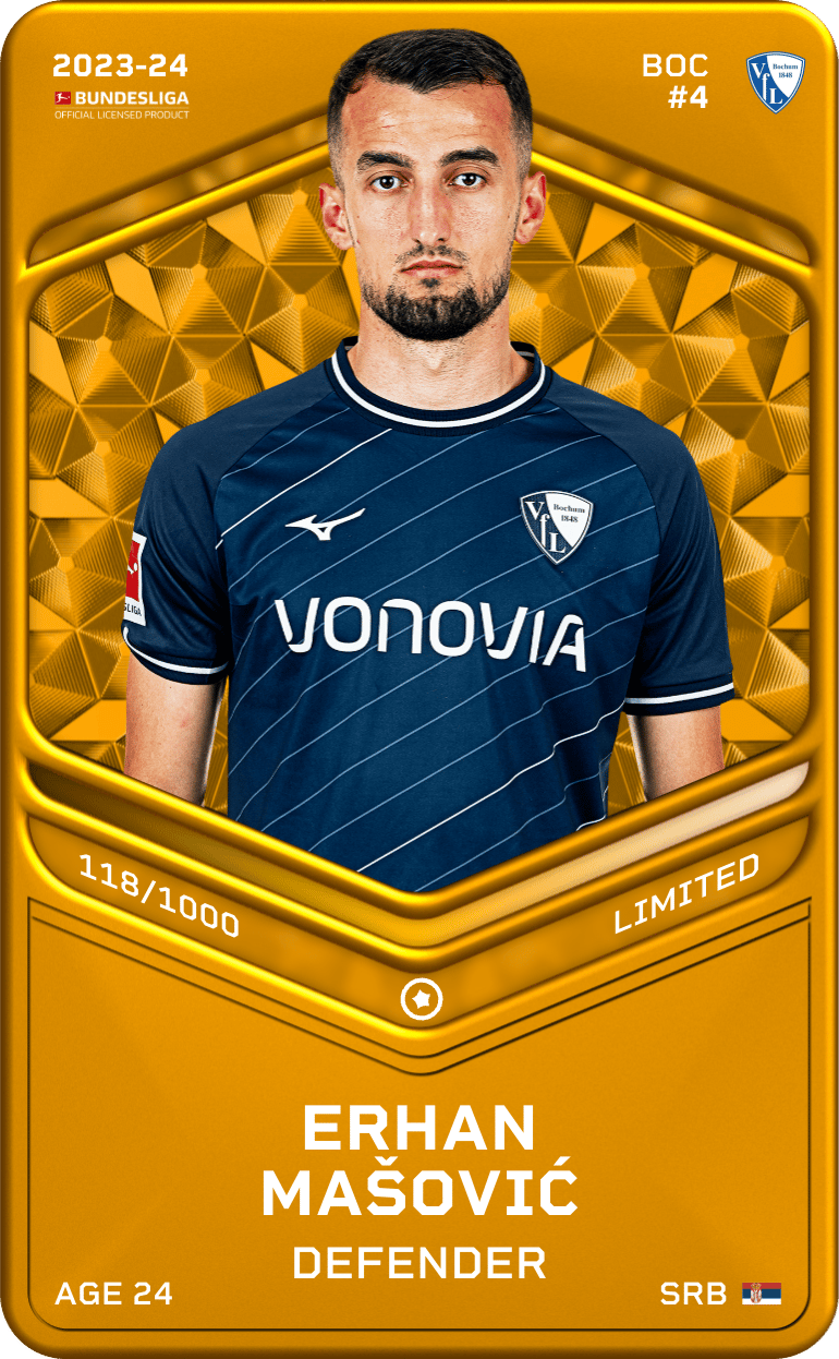 Erhan Mašović 2023-24 • Limited 118/1000