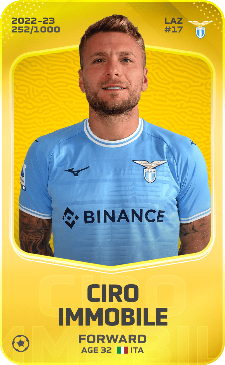 Ciro Immobile 2022-23 • Limited 252/1000