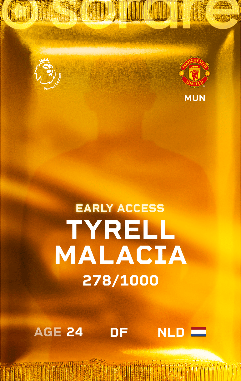 Tyrell Malacia 2024-25 • Limited 278/1000