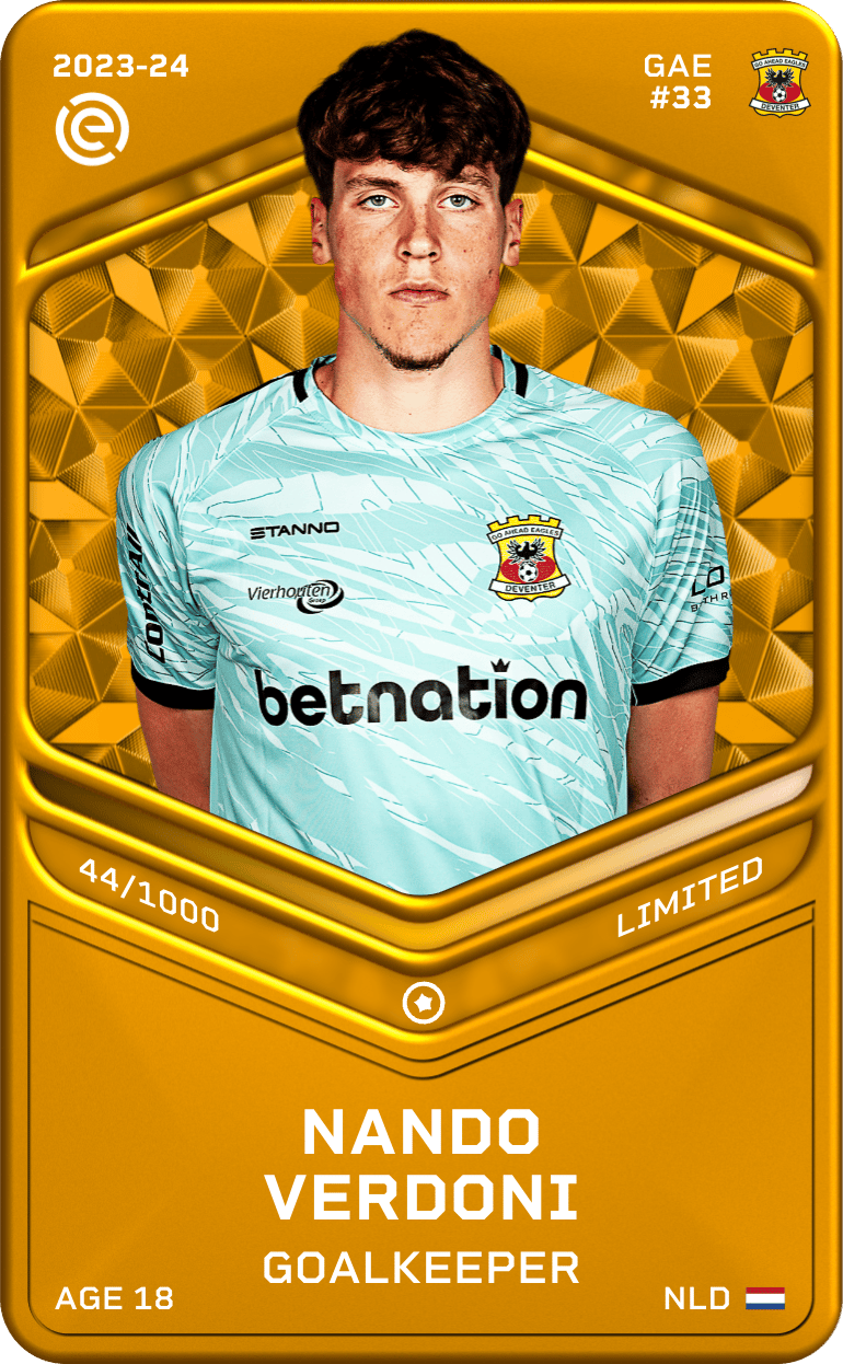 Nando Verdoni 2023-24 • Limited 44/1000