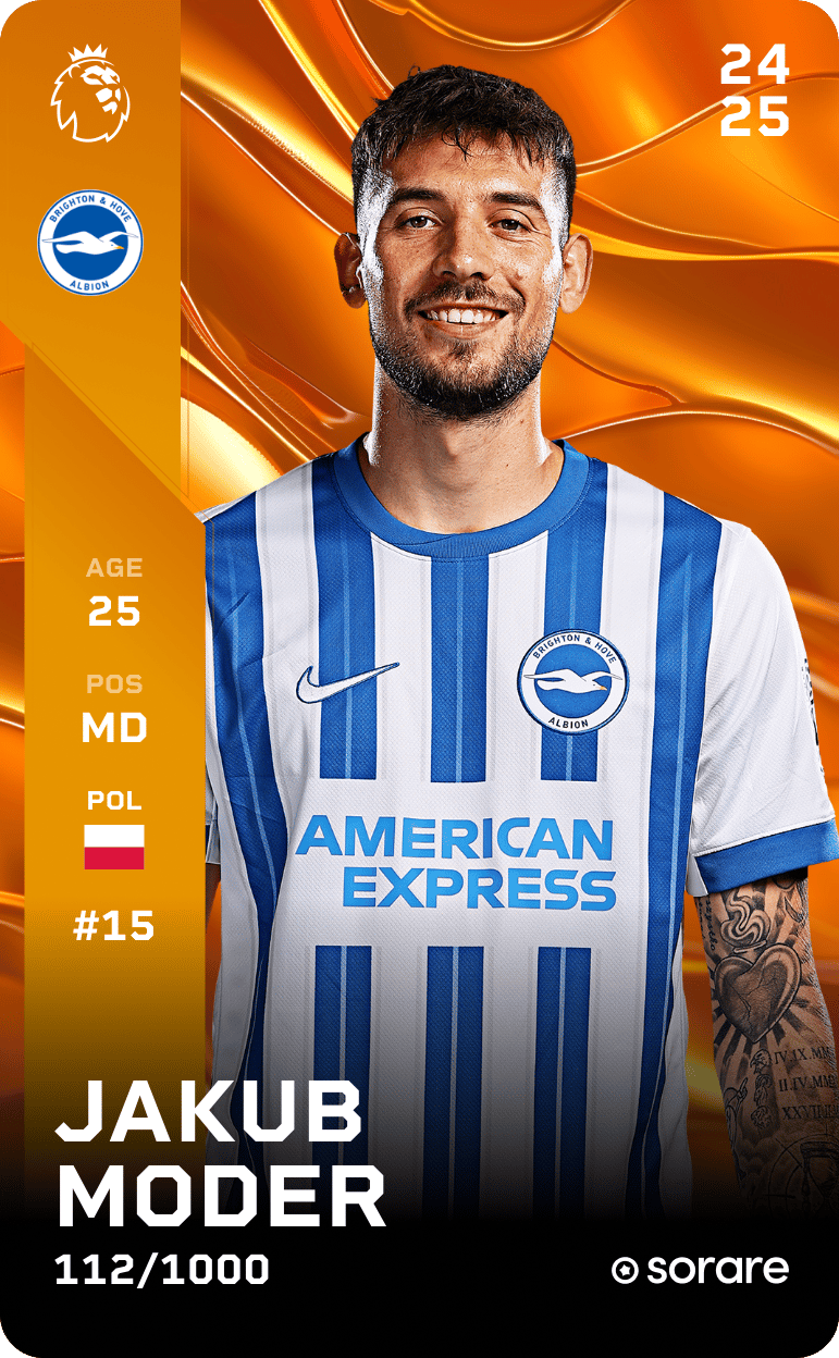 Jakub Moder 2024-25 • Limited 112/1000