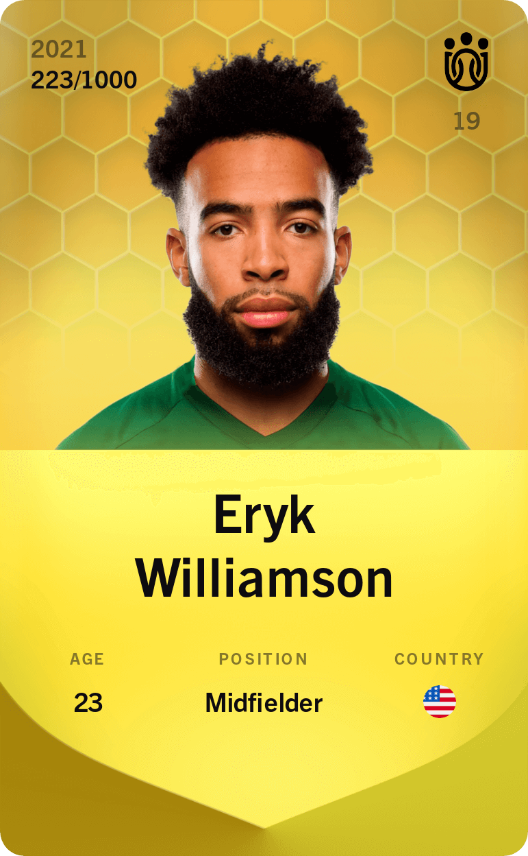 Eryk Williamson 2021-22 • Limited 223/1000