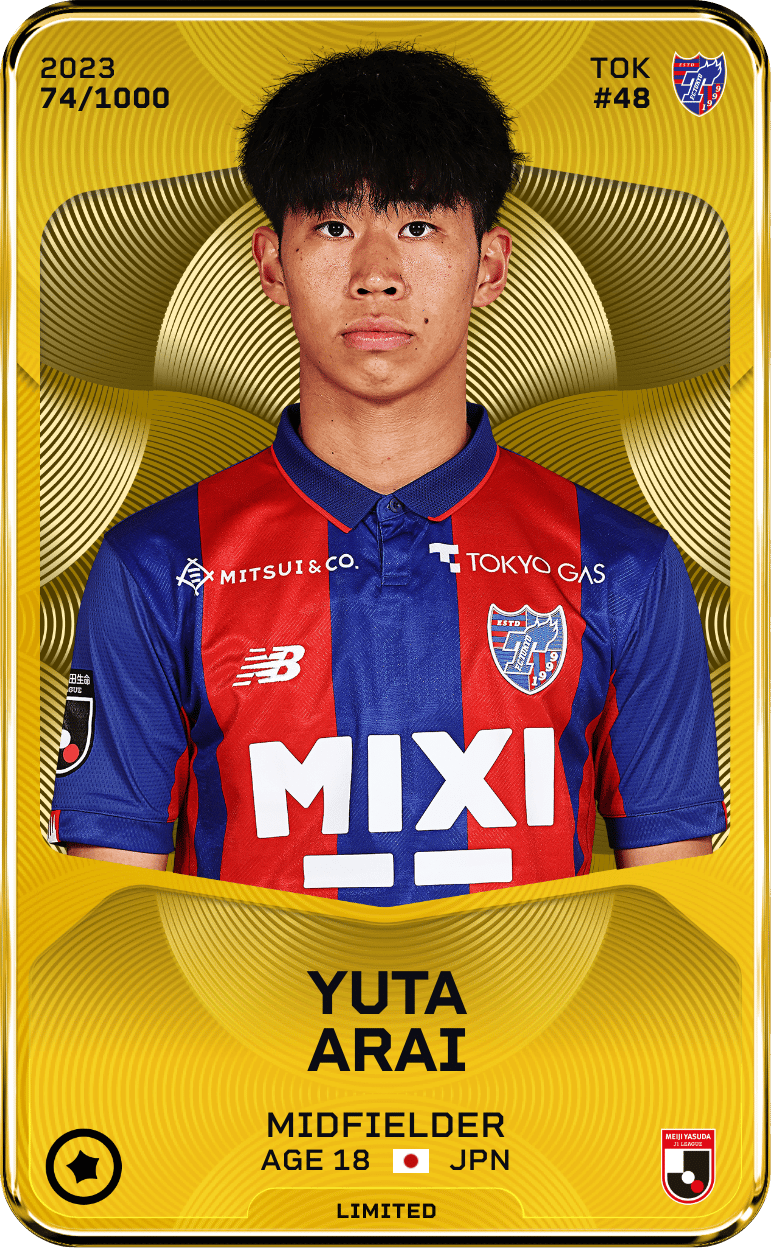 Yuta Arai 2023-24 • Limited 74/1000